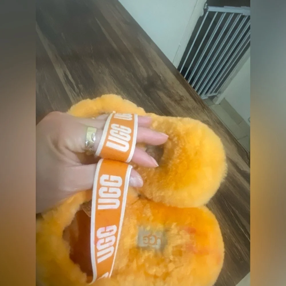 UGG Kids Fluff Yeah Poppy Slide